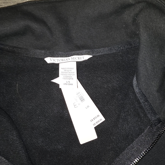 NWT Victoria secret black romper size large - Picture 3 of 6